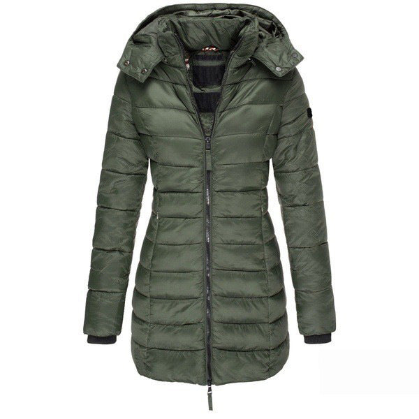 Élise™ - Wasserfeste Nylon-Daunenjacke